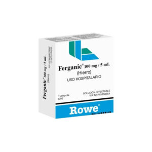Hierro en ampolla (Ferganic)